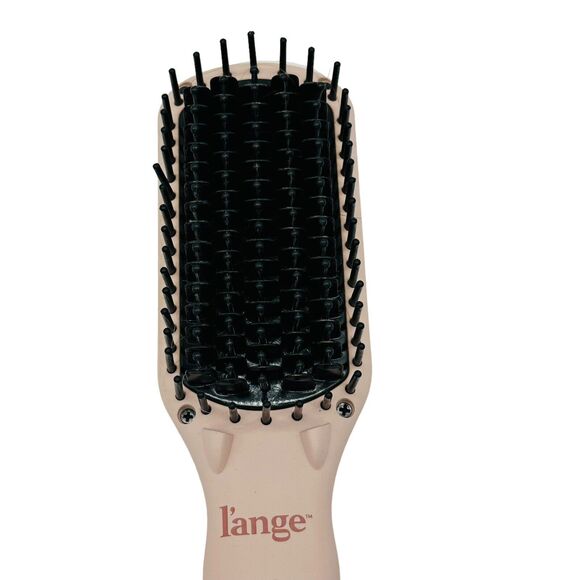L'Ange Le Vite Ceramic Straightening Brush HT018Y Blush Pink Tested Works EUC - Picture 3 of 6